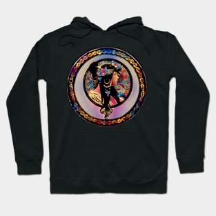 Framed Tetes Byzantines Brunette Dream Hoodie